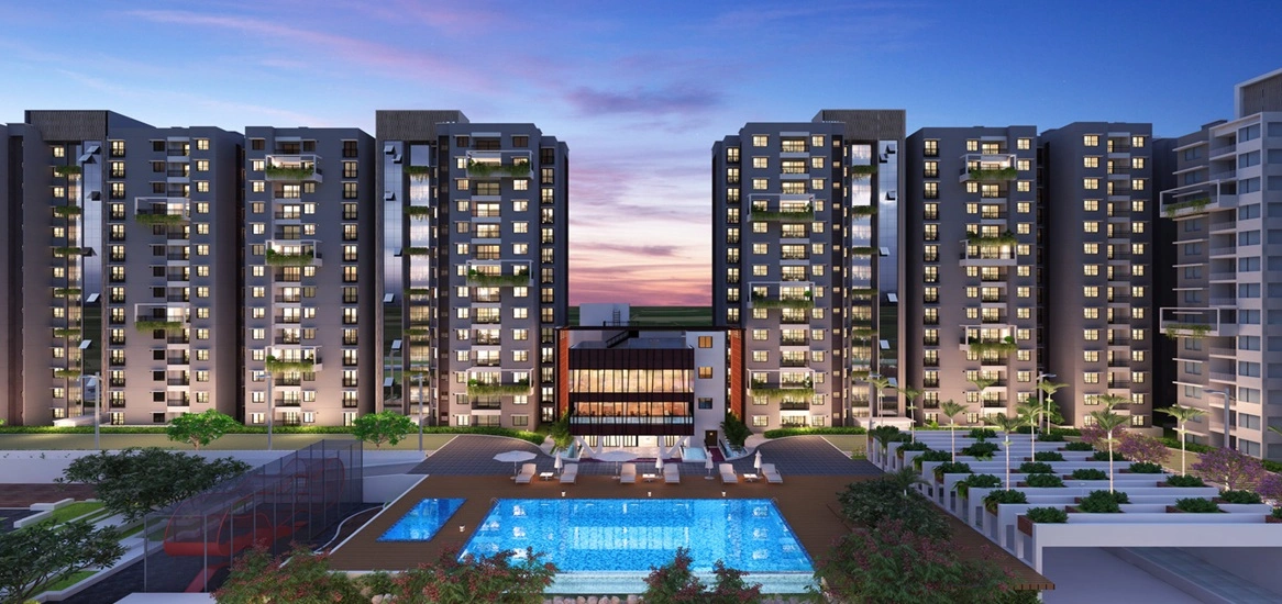 Purva Codename Flow Swimming Pool View Purva Codename Flow Swimming Pool View